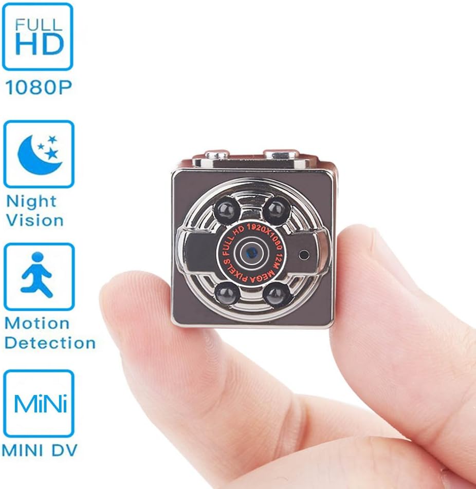 Hidden Mini Camera, 1080P/720P Pocket Security Spy Camera