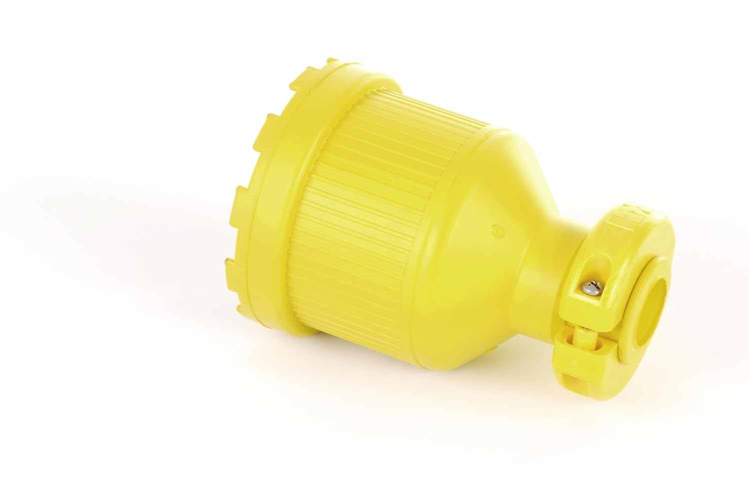 C650DF Rubber/Polycarbonate Rewireable Flip Seal Connector, 2 Pole/3 Wire, 50 amps, 250V AC, Yellow