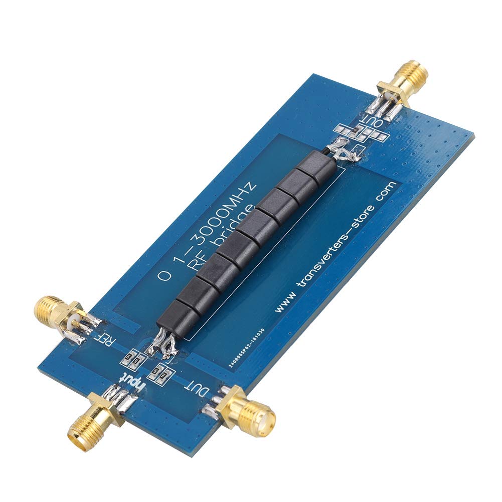 Ponte di riflessione RF SWR, ponte d' stazionario da 0,1-3000 MHz, mano di lavoro fine e alte prestazioni, per misurare impedenza, induttanza, capacità