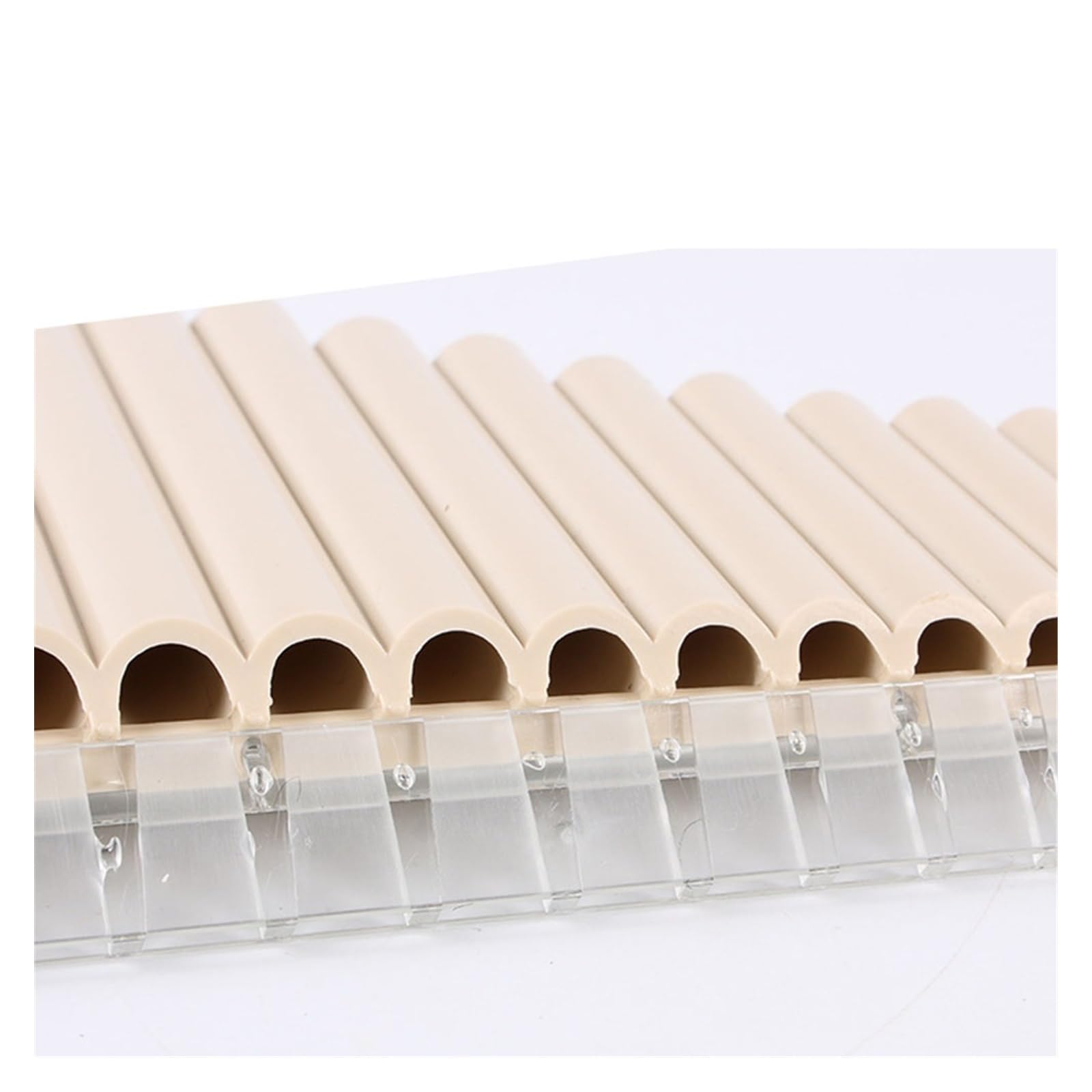 Flauto di Pan Adulti 18 Flauti di Pan, Set da Gioco Educativo in Resina, Perlescenti, Multifunzione, con Chiavi, Giocattoli in Legno