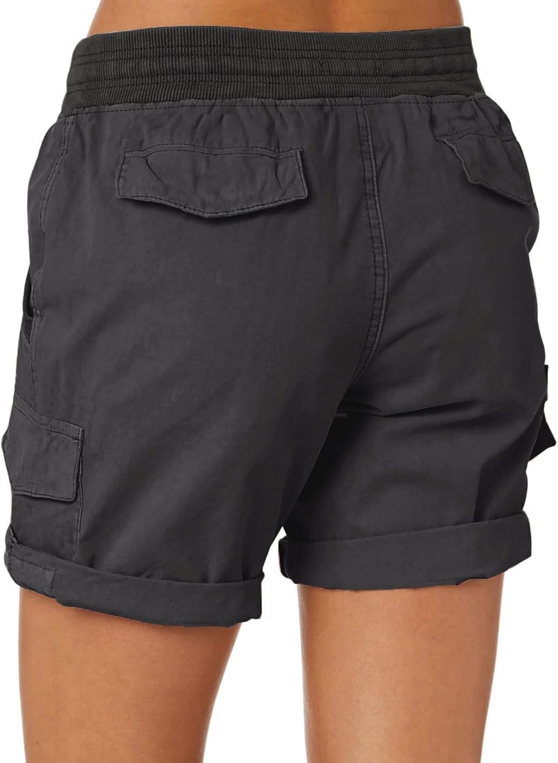 Dokotoo Womens Summer Shorts Relaxed Fit High Waist Casual 4 Pocketed 2026 Hiking Cargo Shorts Outdoor Outfits S-2XL