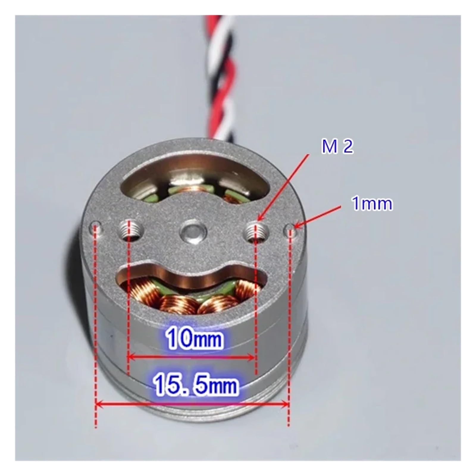 2S 3S 1406 Arrancador electrónico sin escobillas de 2200 KV de avión de arranque electrónico DC 7.4 V BLDC para cuadricóptero modelo de avión modelo de avión de ala fija