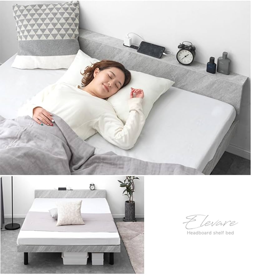 ◇ベッドフレーム◇2口コンセント付き◇セミダブル◇大阪兵庫京都奈良滋賀和歌山◇ ◇ベッドフレーム◇2口コンセント付き◇セミダブル◇大阪兵庫