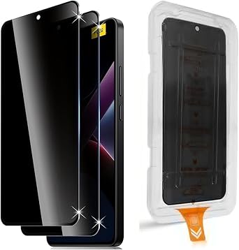 Xiaomi POCO X7 PRO Tempered Glass Privacy Screen 2 Pack