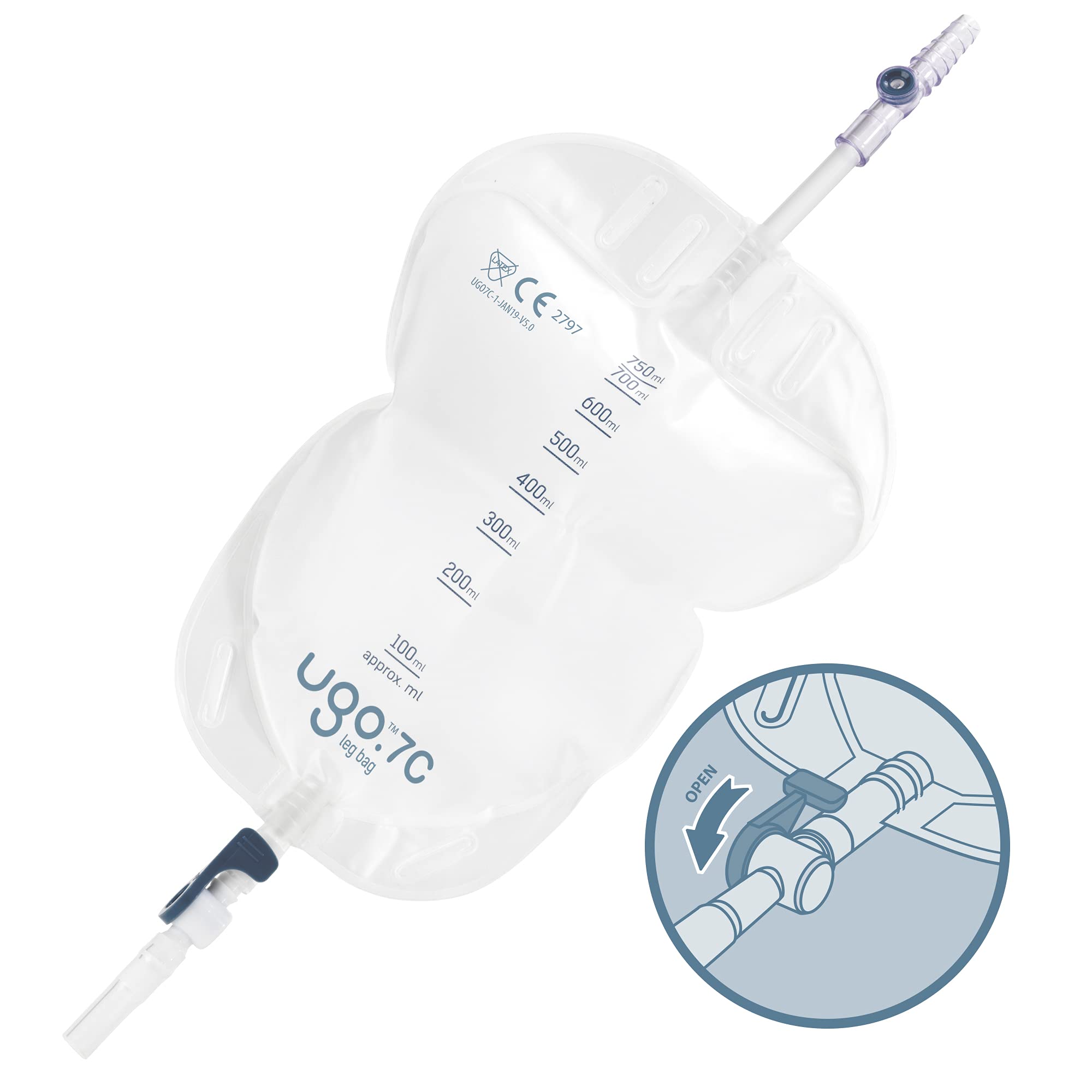 Amazon.com: Ugo Leg Bags (x10) – Urine Drainage Bags/Catheter Leg
