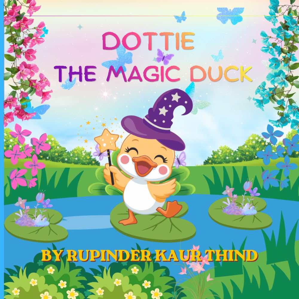 Dottie The Magic Duck: A Fun Story & Maze Activity Book for kids Ages 3-8
