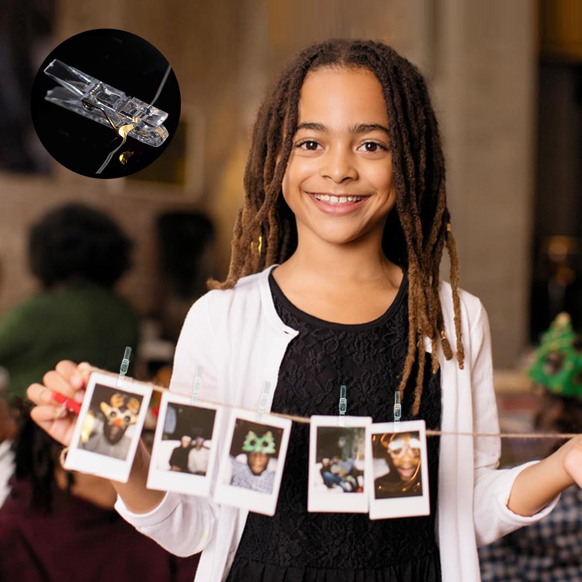 12 Pièces Clips De Nappe En Plastique Transparent Pinces Clips De Couverture De Table