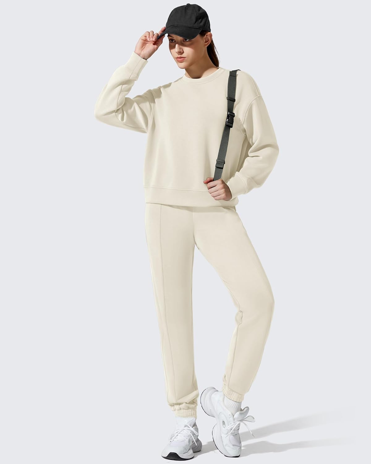 G4Free Smoofit Modal Soft Women's Fleece Sweatshirts Crewneck Pullover Hoodies Long Sleeve Casual Tops - Image 7