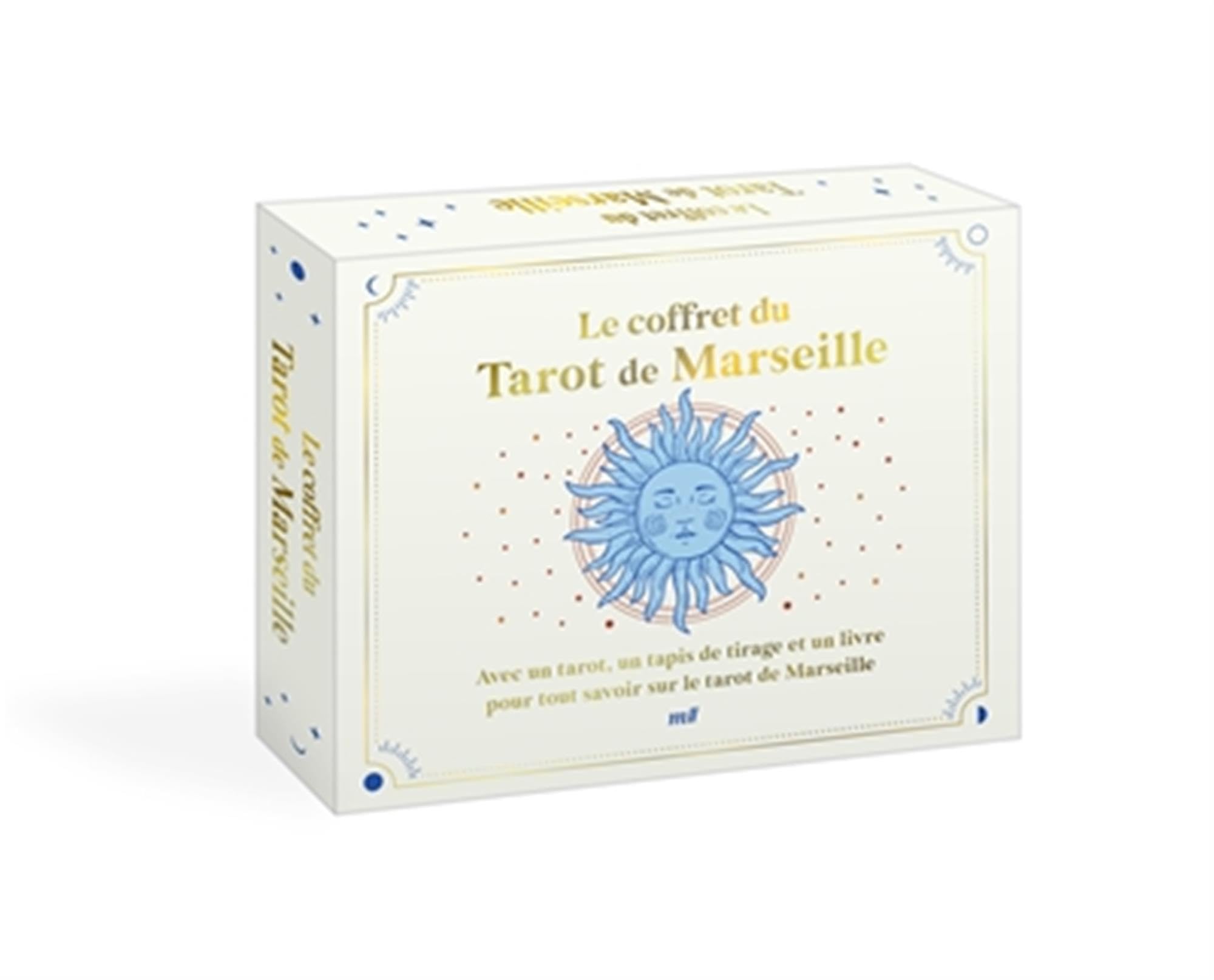 Le coffret du Tarot de Marseille: Avec un tarot, un tapis de tirage et un livre pour tout savoir sur le tarot de Marseille