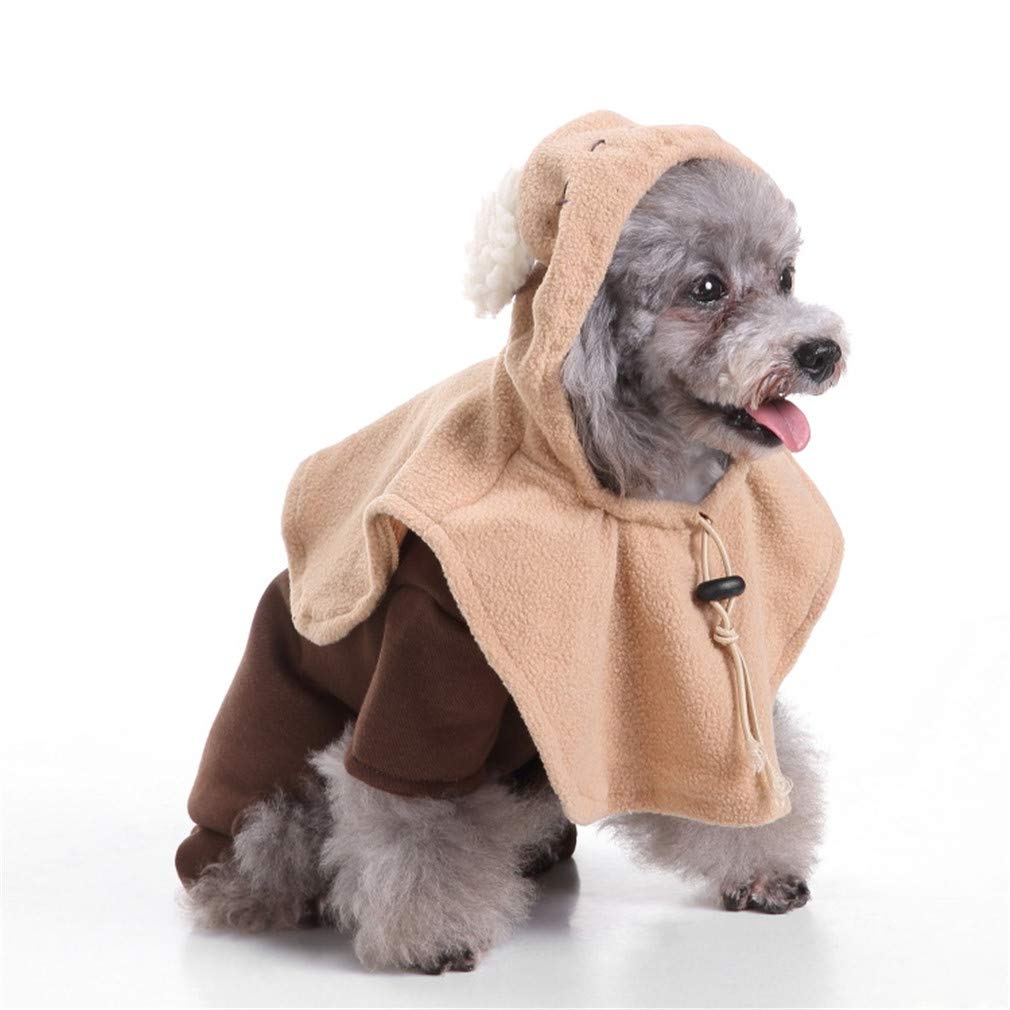 Ulalaza Halloween Pet Dog Costumes Policeman Prison Suit Clown Style Puppy Clothes Pet Supplies