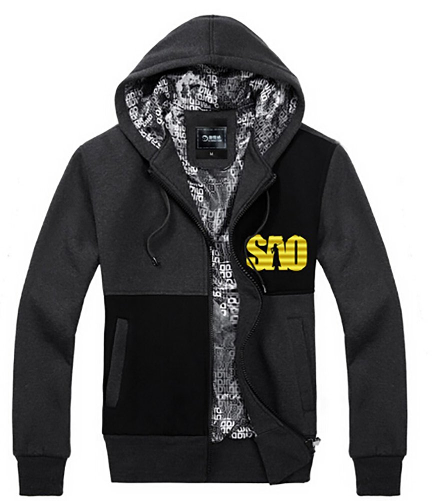 Sword Art Online SAO Kirito Asuna Hoodie Jacket costume