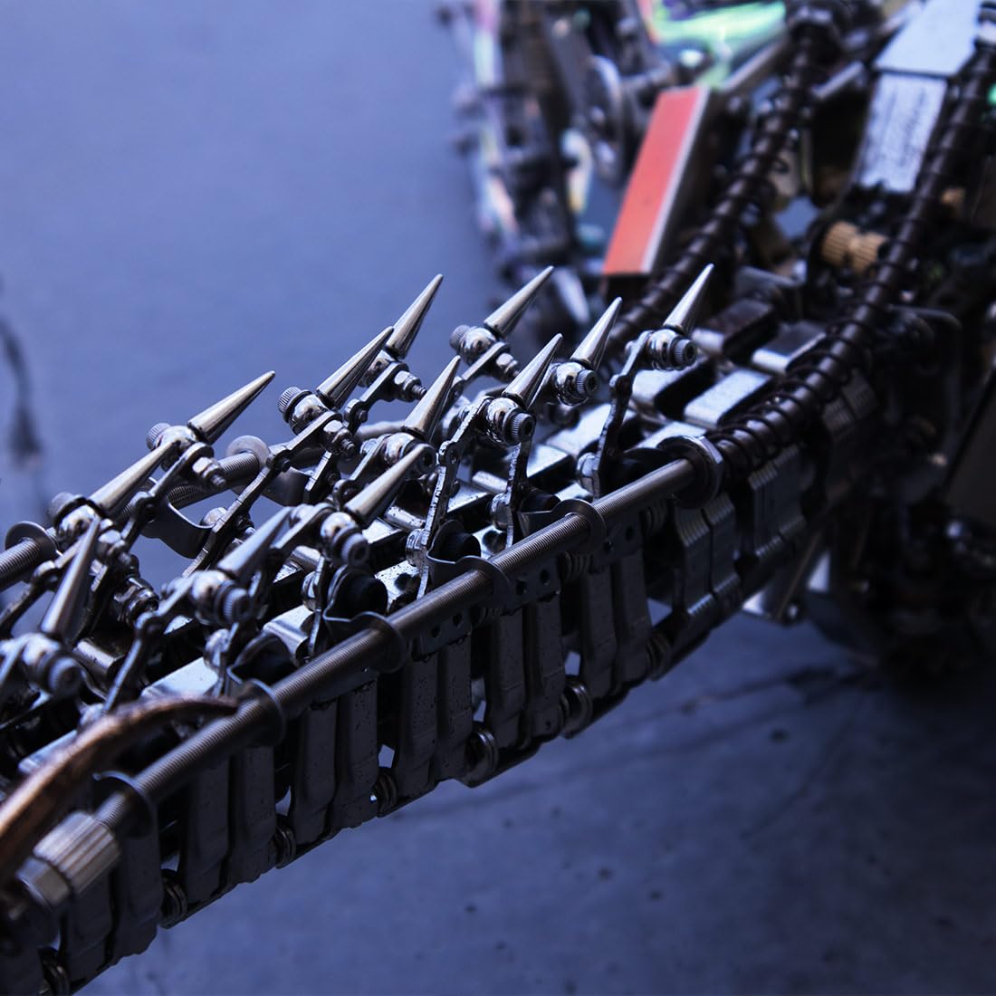 Zestawy metalowych puzzli 3D – krwiożercze smoki zorzy polarnej, zestawy łamigłówek dla dorosłych do budowania, mechaniczne puzzle metalowe – 3000 elementów