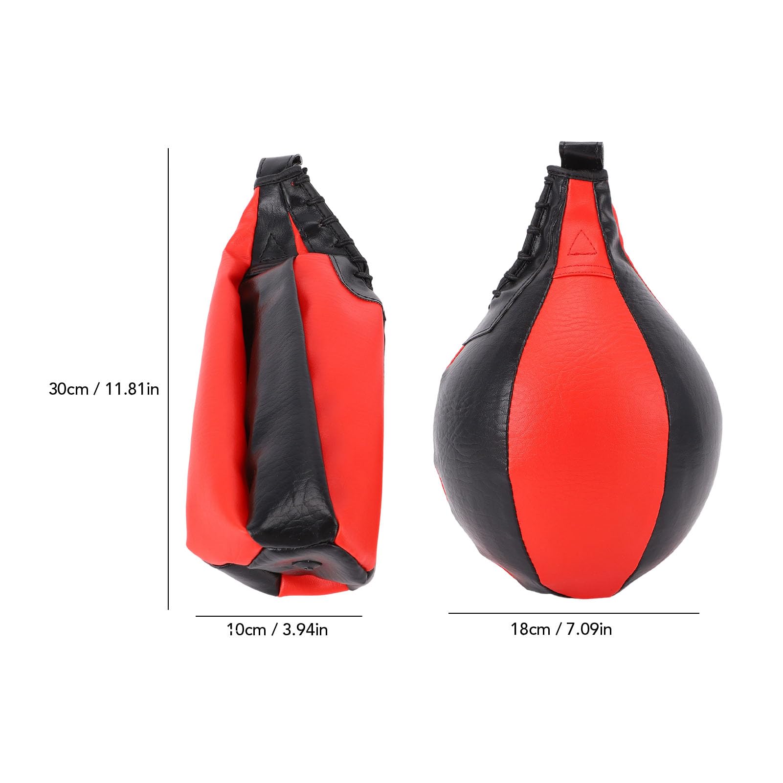Matybobe Punching Bag in PU Leather with Rotating Hook for Heavy Duty