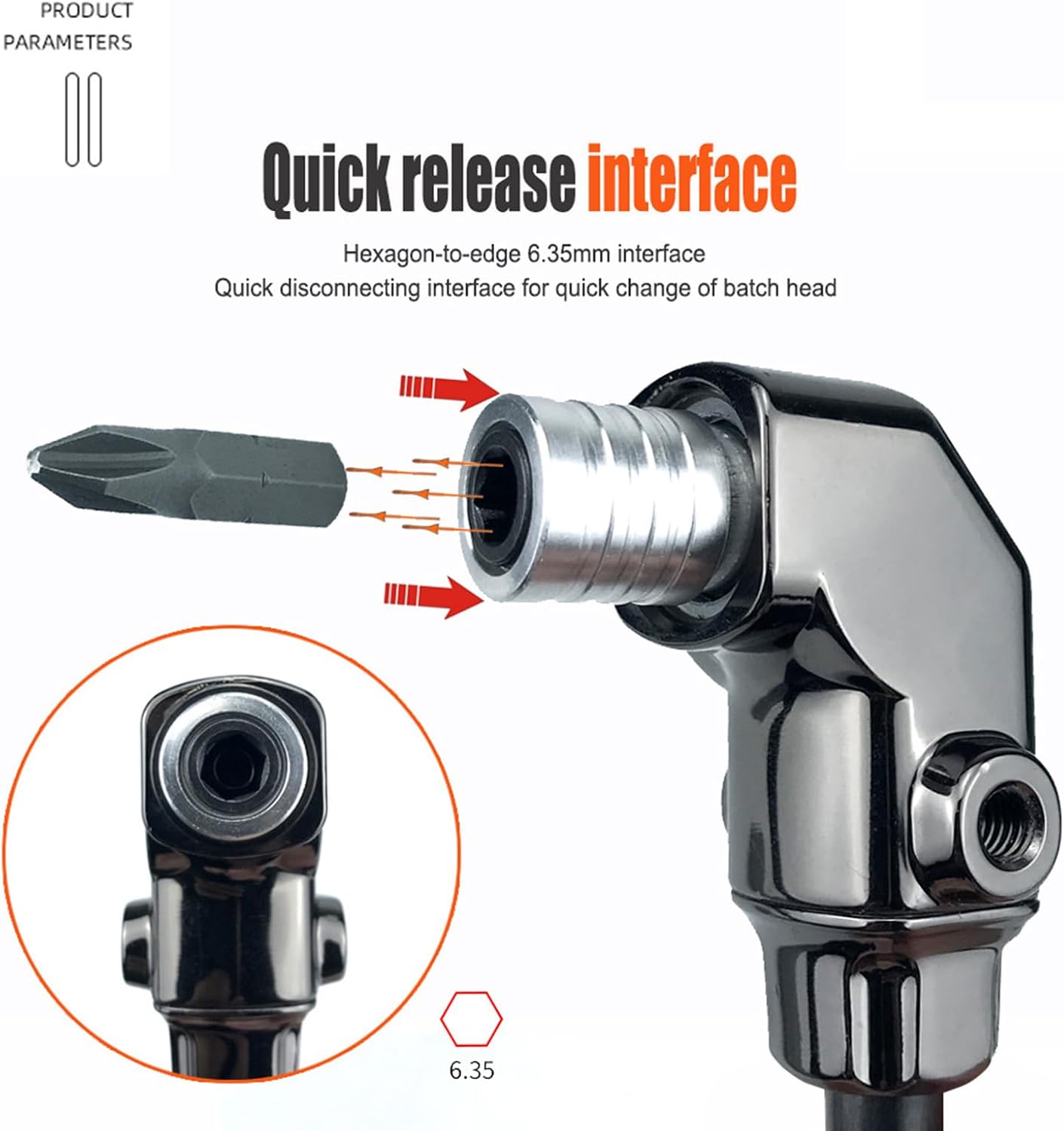 Attachment Electric Screwdriver Repair 90 Degree Corner Device Socket Adapter Drill Bit Corner Angle Power Drill Accessory Quick Release