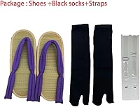 Vista 2 de GDAMSTO Zuecos de cosplay de anime con calcetines, zapatos, accesorios de disfraz