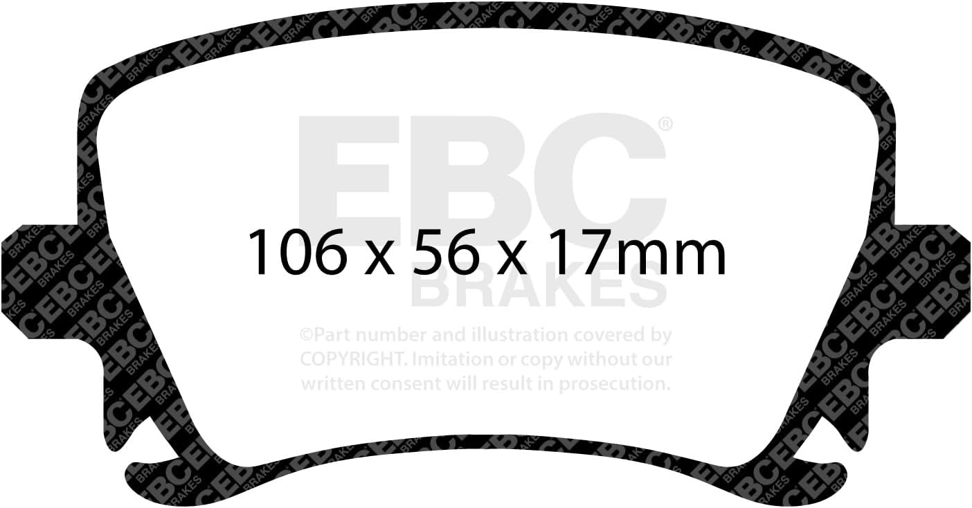 EBC Brakes DP21518 Greenstuff 2000 Series Sport Brake Pad