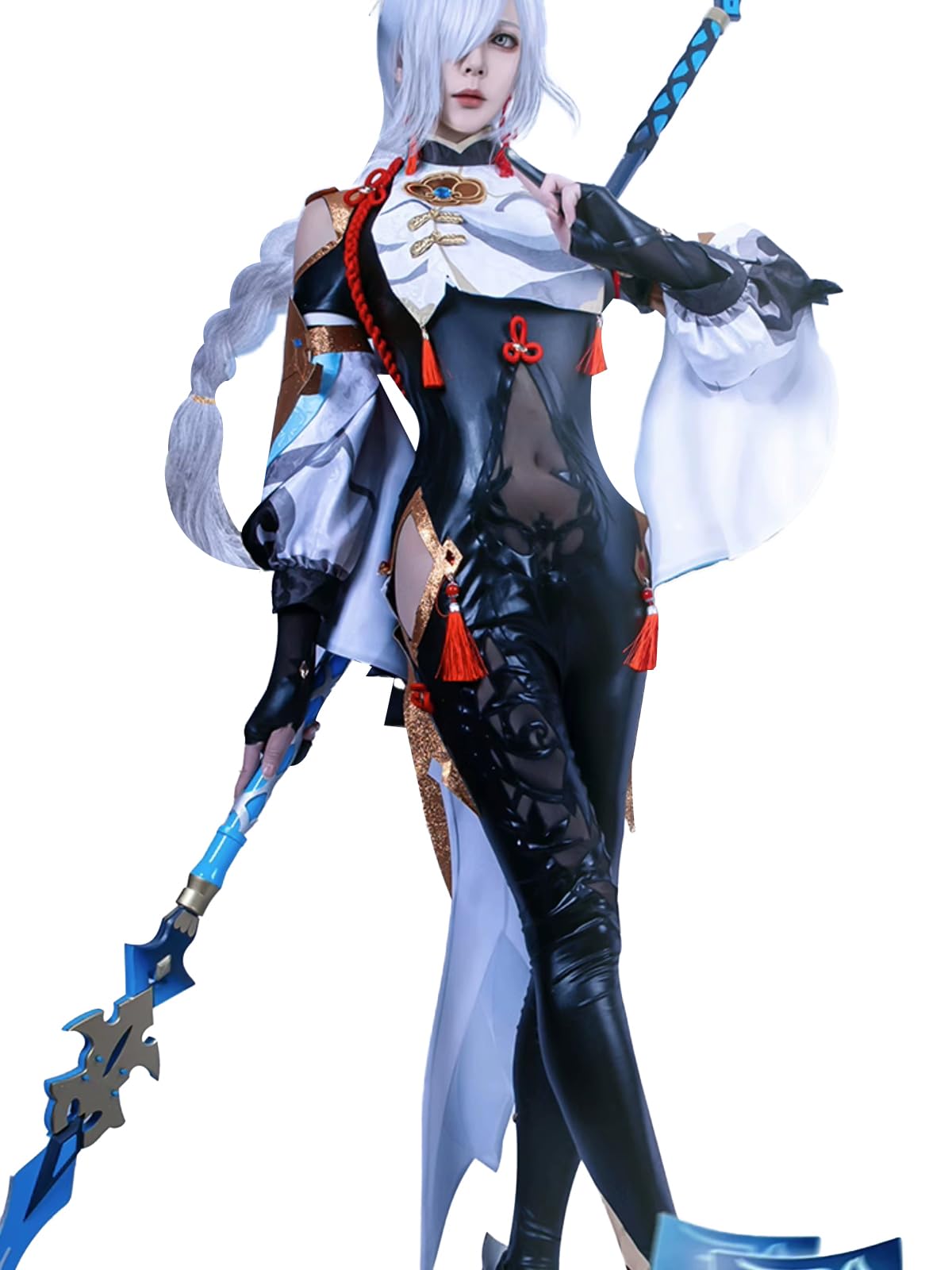 OSIAS Genshin Impact Shenhe Cosplay Outfit Shenhe Costume(S) — image 1