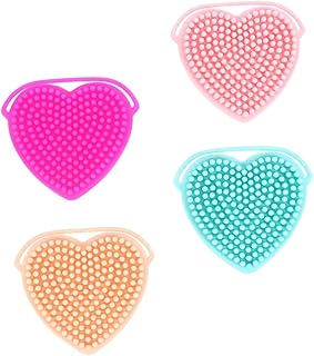 4pcs Silicone Manual Face Brush Bath Brush Do...