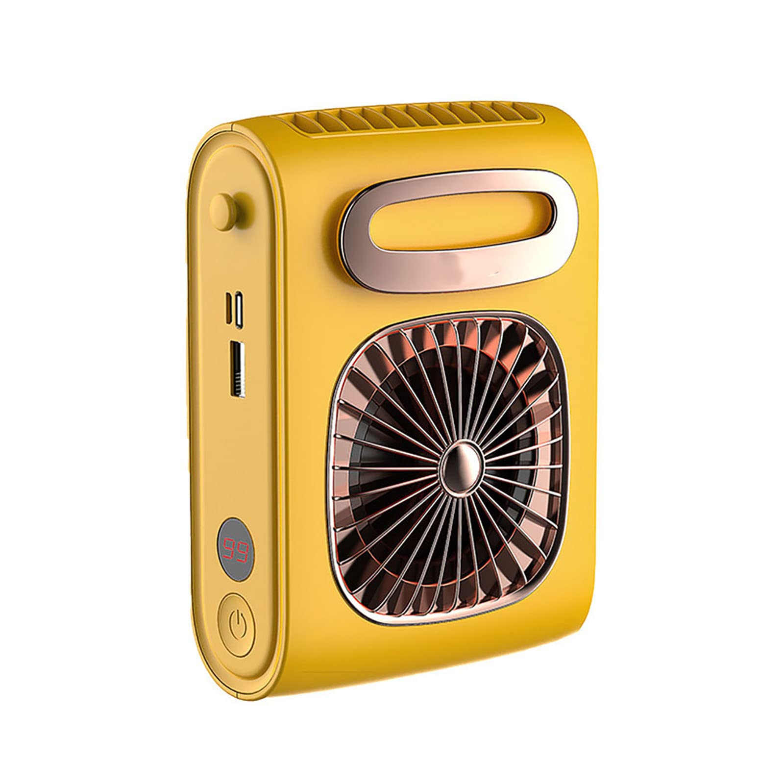 Ventilateur de ceinture portable pour rester au frais durant la pêche en été