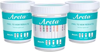 Areta 5 Panel Instant Urine Test Cups - Testing 5 Urinary Drug Metabolites Highly Sensitive Home Testing Kit Over The Counter Use - #ACDOA-754 50 Pack