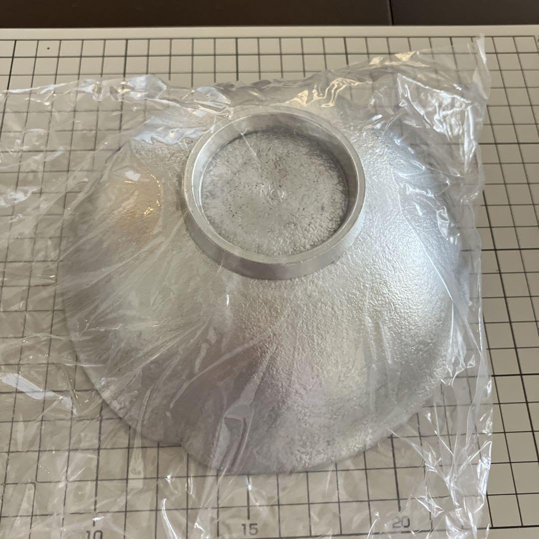 茶道具 ゆり工房 中村百合恵作 本錫製 花器 花入 共箱 V 9246