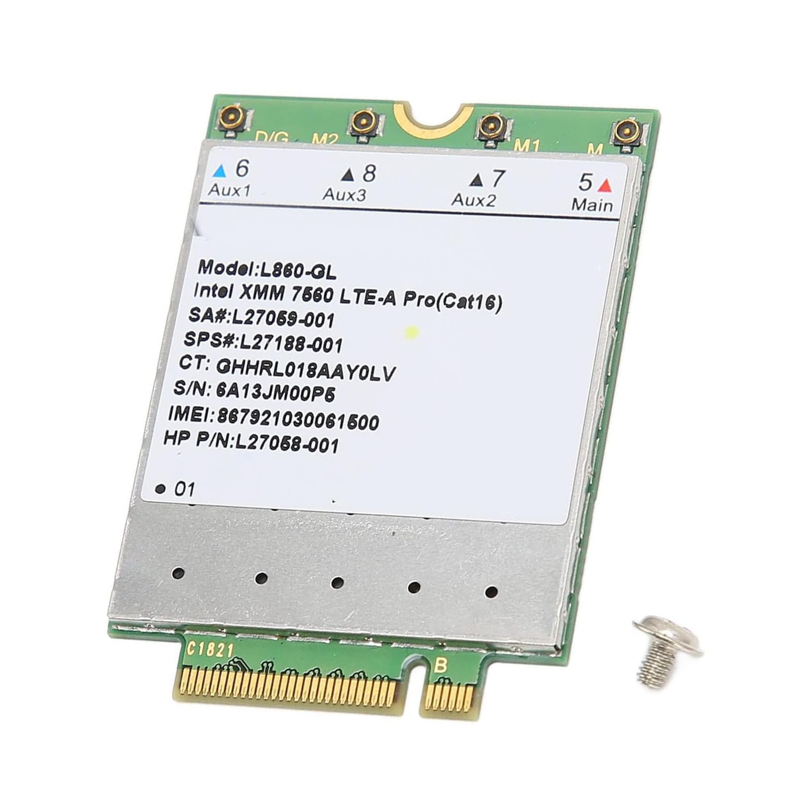 Tarjeta de Red de Alta Velocidad con Módulo 4G LTE con Soporte ESIM para EliteBook X360 y X360