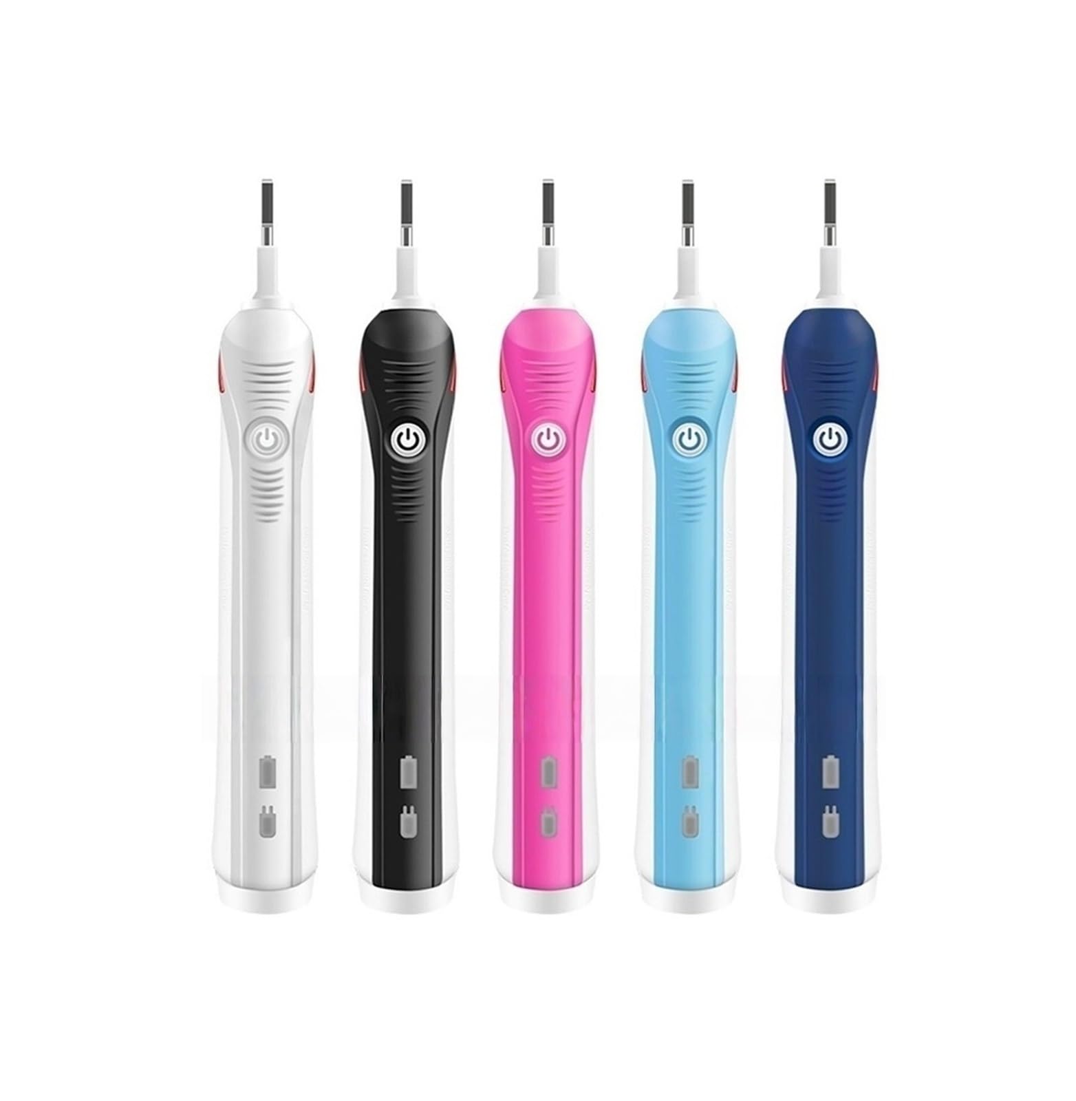 Manico di Ricambio for spazzolino Elettrico, Compatibile con Oral-B P4000(P4000 Black)