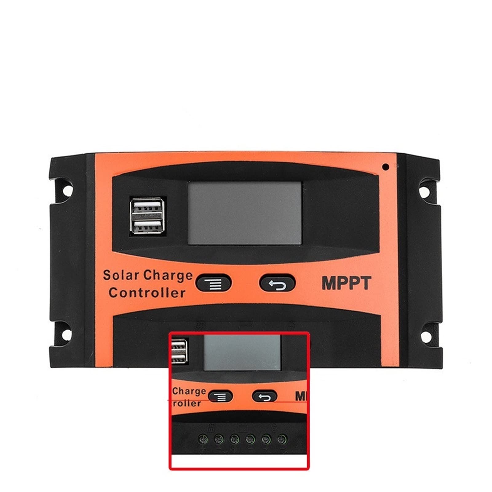 MPPT 60A ソーラーチャージャーコントローラー豊中即日発送 MPPTソーラーチャージコントローラー 60A 12V/24V/36V/48V兼用 150VDC