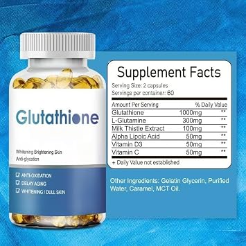 High-quality glutathione-antioxidant support-whitening and brightening skin-anti-glycation-delaying aging