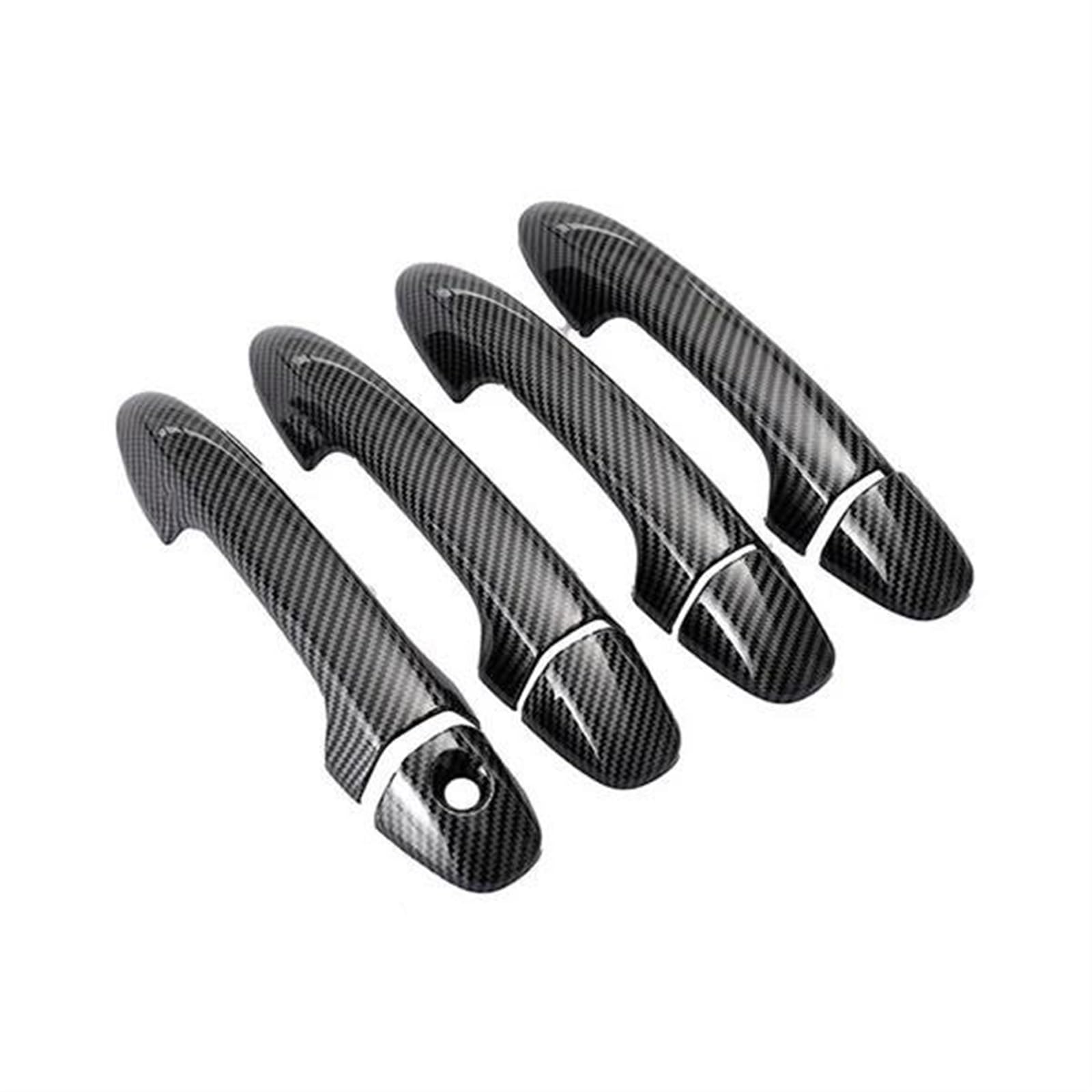 Noheeu Style 1 Car Exterior Door Handle Cover Sticker Decorative Lock For Toyota Rav4 Rav 4 Mk2 Ii Xa40 2013-2018(Style 1)