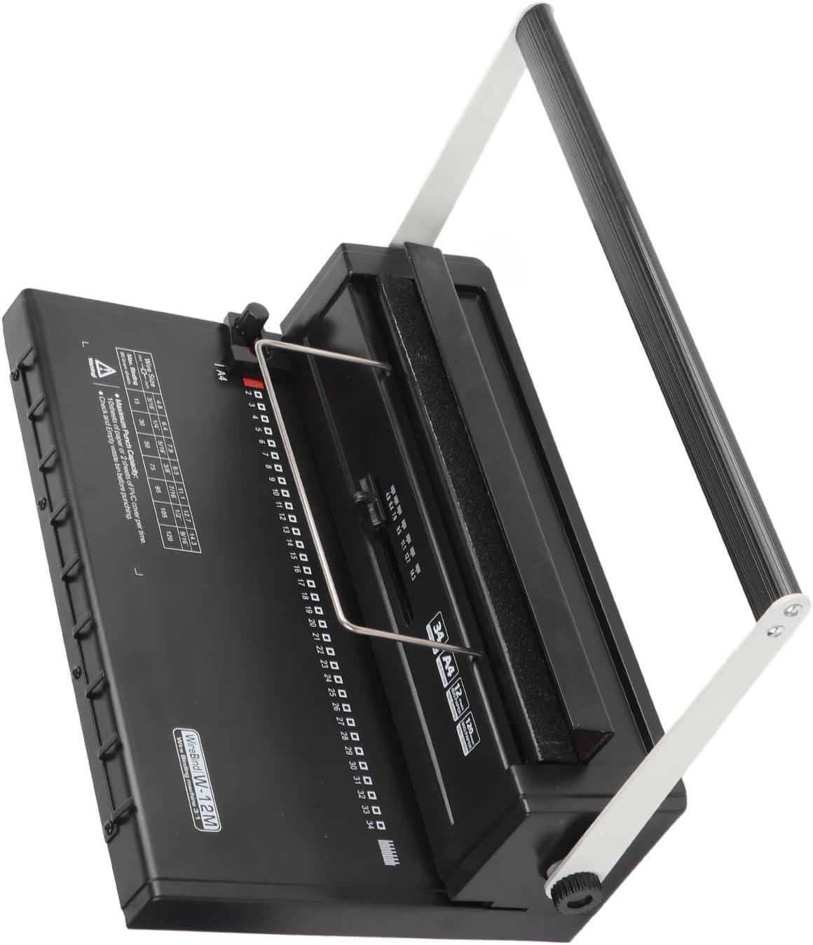 ワイヤー製本機 レター A4 A5 サイズ用 カスタマイズ可能な用紙余白 プロフェッショナル文書製本 オフィス 学校用