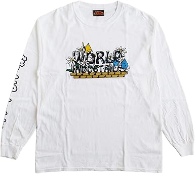 Amazon | (ワールドインダストリーズ)WORLD INDUSTRIES メンズ 長袖T