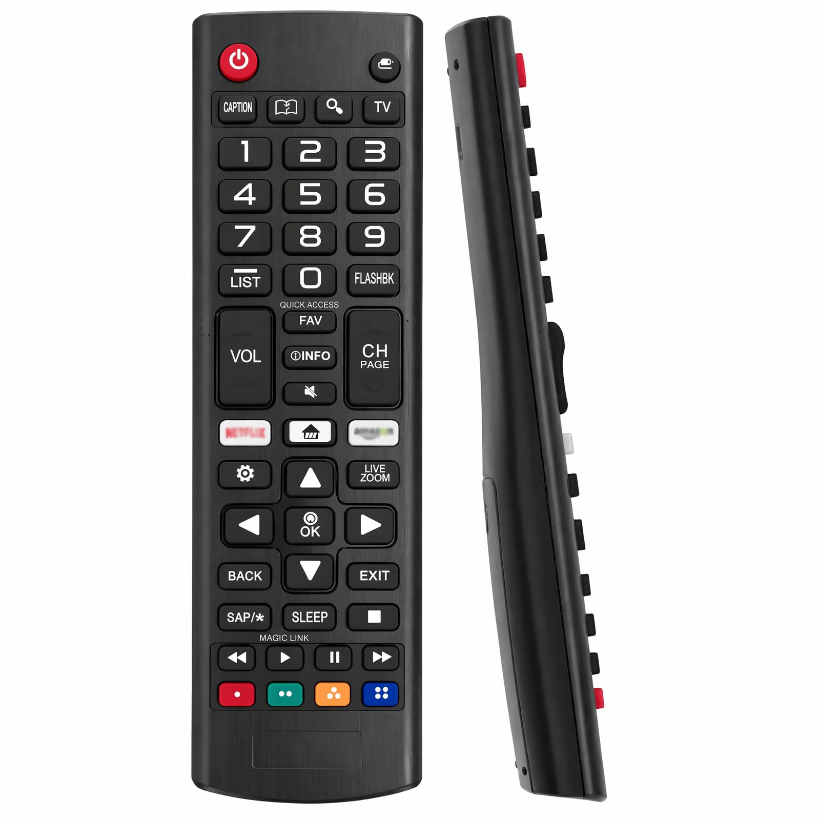 Sostitutivo Telecomando LG Smart TV, Telecomando per LG Universale | AKB75095307, Nessuna Regolazione Richiesta, per LG TV LED LCD HDTV 3D 4K