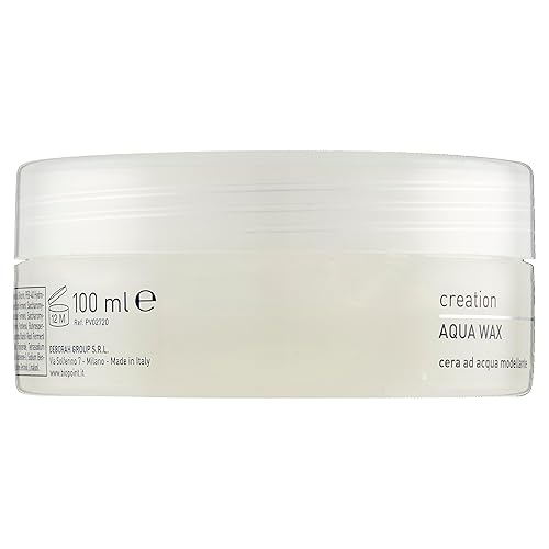 Miniatura 7 de BIOPOINT Styling Aqua Wax, Cera Modellante e Lucidante Fissaggio Forte 3.4 fl oz, fijación fuerte 3.3 Fl Oz Hecho en Italia importación italiana