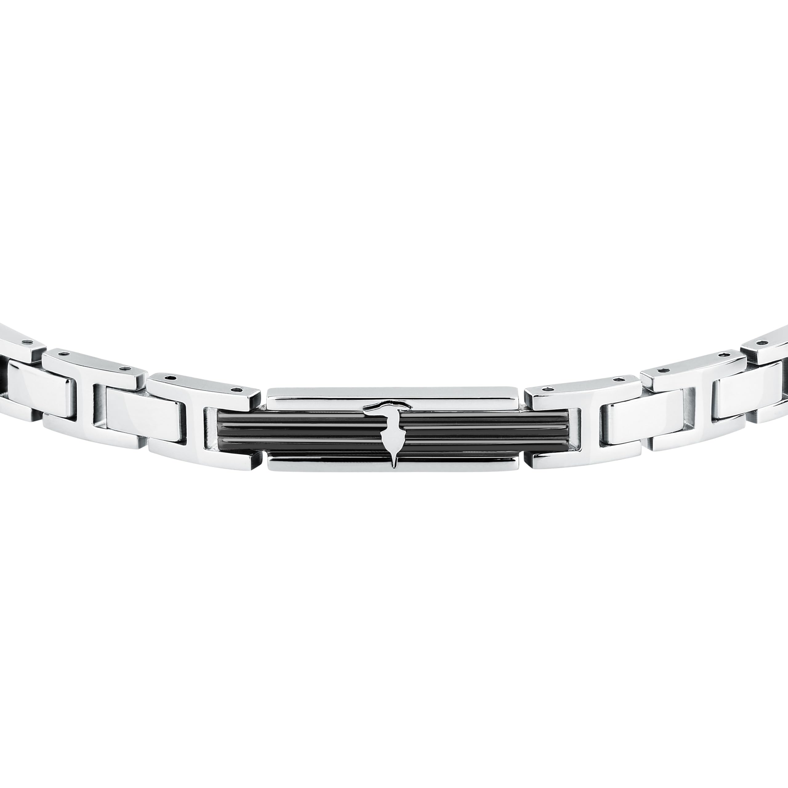Trussardi Bracciale Uomo in Acciaio, Rigido, Collezione T-STEEL - TJAXV49