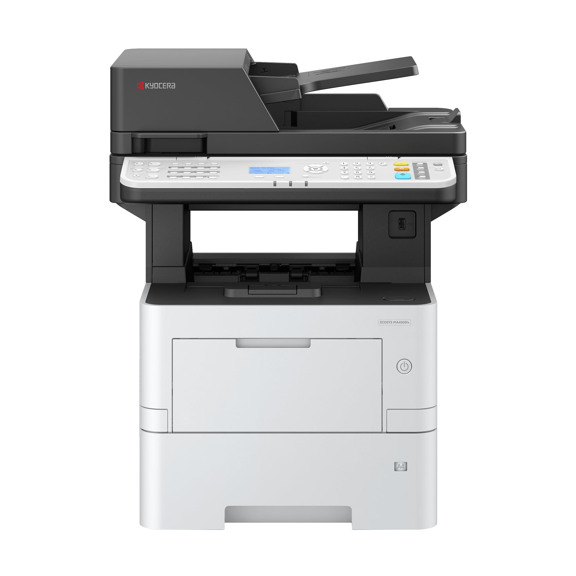 Kyocera Ecosys MA4500fx Imprimante Multifonction Noir et Blanc 45 ppm Scanner Photocopieur Télécopieur Gigabit LAN