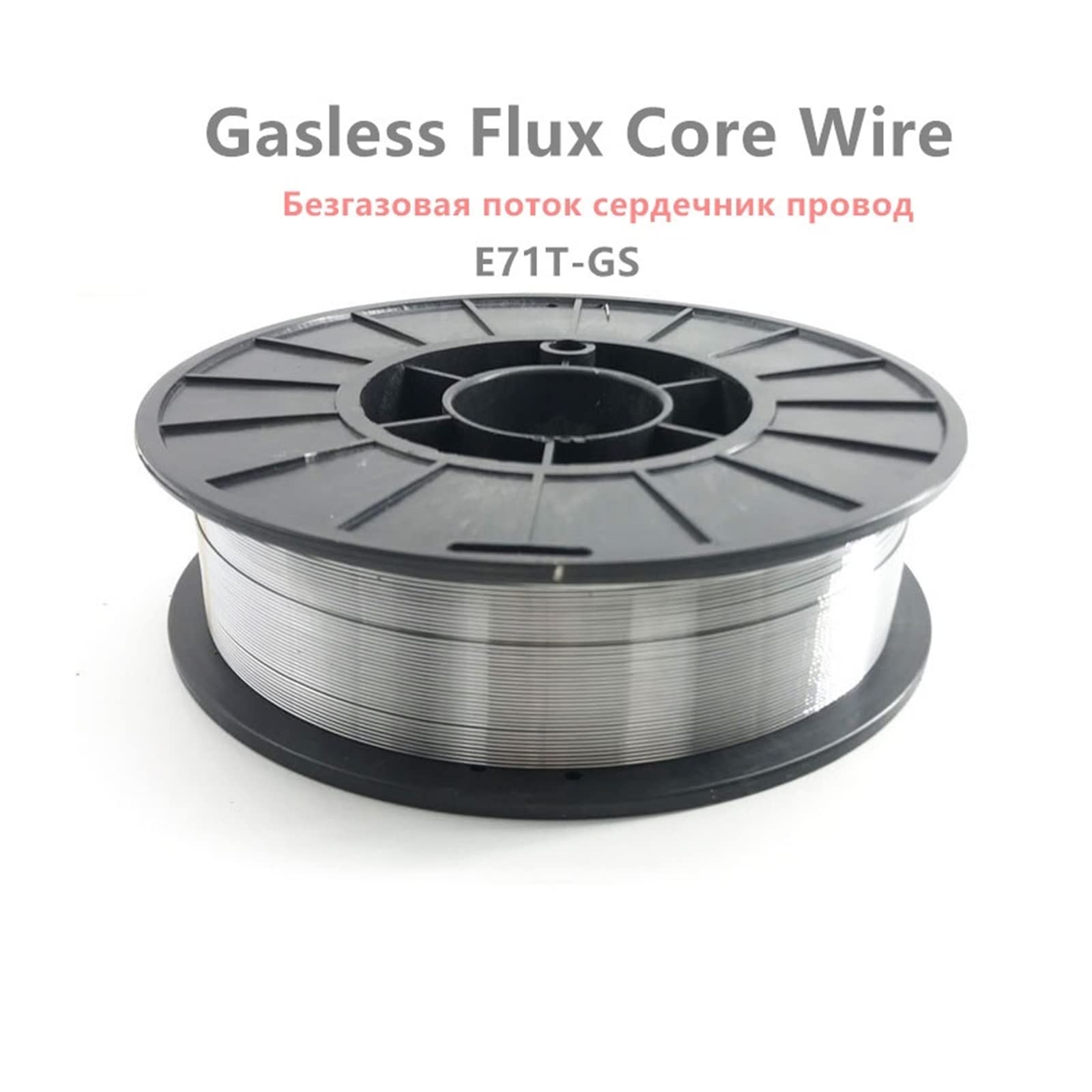 0.5KG/1KG E71T-GS Filo di Saldatura Senza Gas con Anima Flusso No Gas O Mig Filo di Saldatura in Acciaio 0.8mm/1.0mm Filo di Saldatura Auto-schermato Going (Diameter : 1.0mm 1KG)