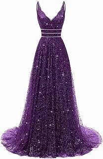 purple ball dress