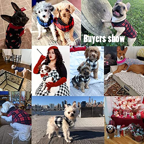 Pixriy Dog Sweater, Soft Fleece Vest With Leash Ring Dogs Pullover Jacket Winter Pet Dog Clothes For Puppy Small Dogs Cats Teddy Chihuahua Yorkshire For Christmas  thumb #1