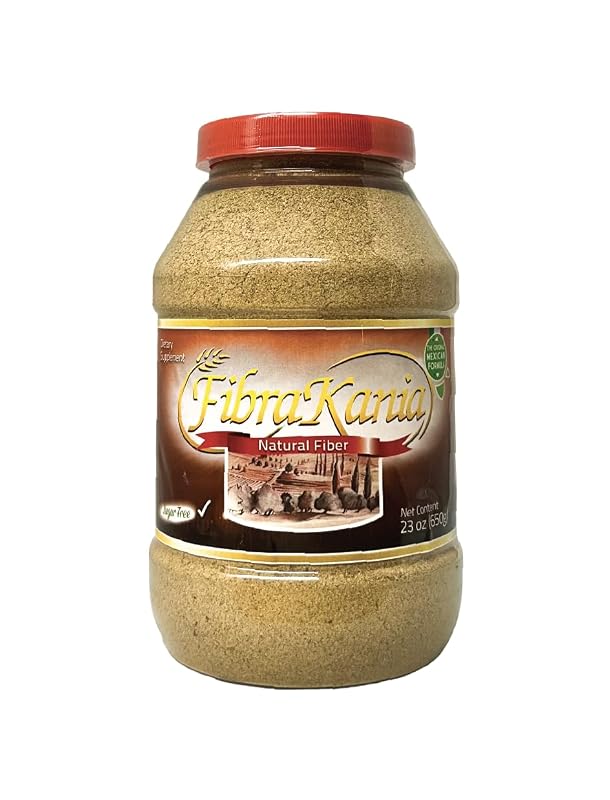 Fibra Kania — Fibra alimentar em pó com feno-grego, raiz de cacto, fibras de maguey e algas marinhas — 630 g