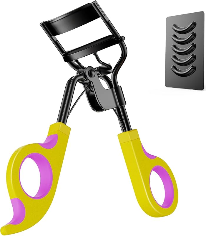 Curvador de cílios Kaasage com almofadas e 5 almofadas de silicone extras