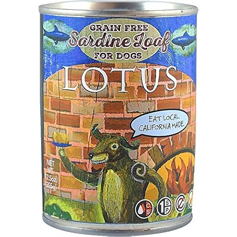 Lotus Sardine Loaf Dog Food 12.5oz Can 12 Case Cover