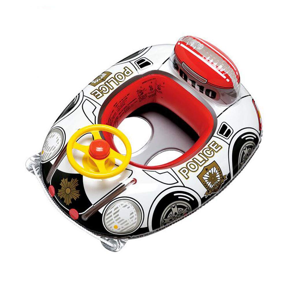 Lhh Inflatable Baby Pool Float With Seat Swimming Ring Toys for The Age 6-36 Months