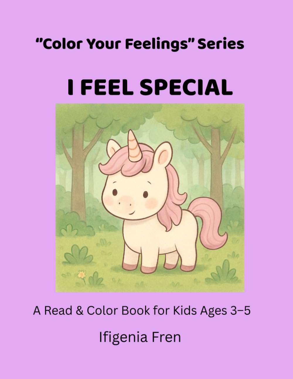 Color your feelings: I FEEL SPECIAL
