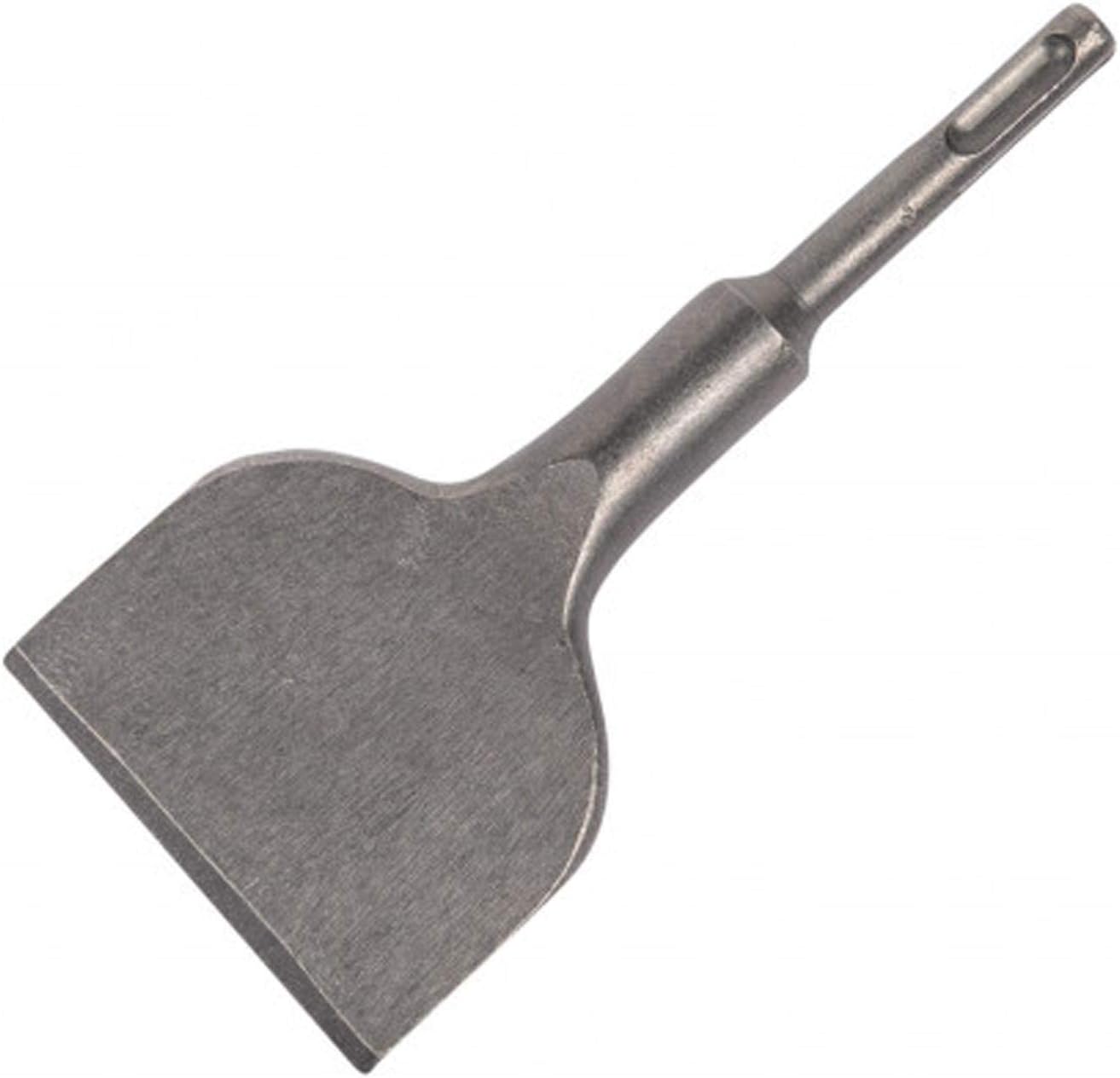 BlueSpot 75mm Wide SDS Chisel for Hammer Drill 165mm Long Flat Ended Sharp Tip