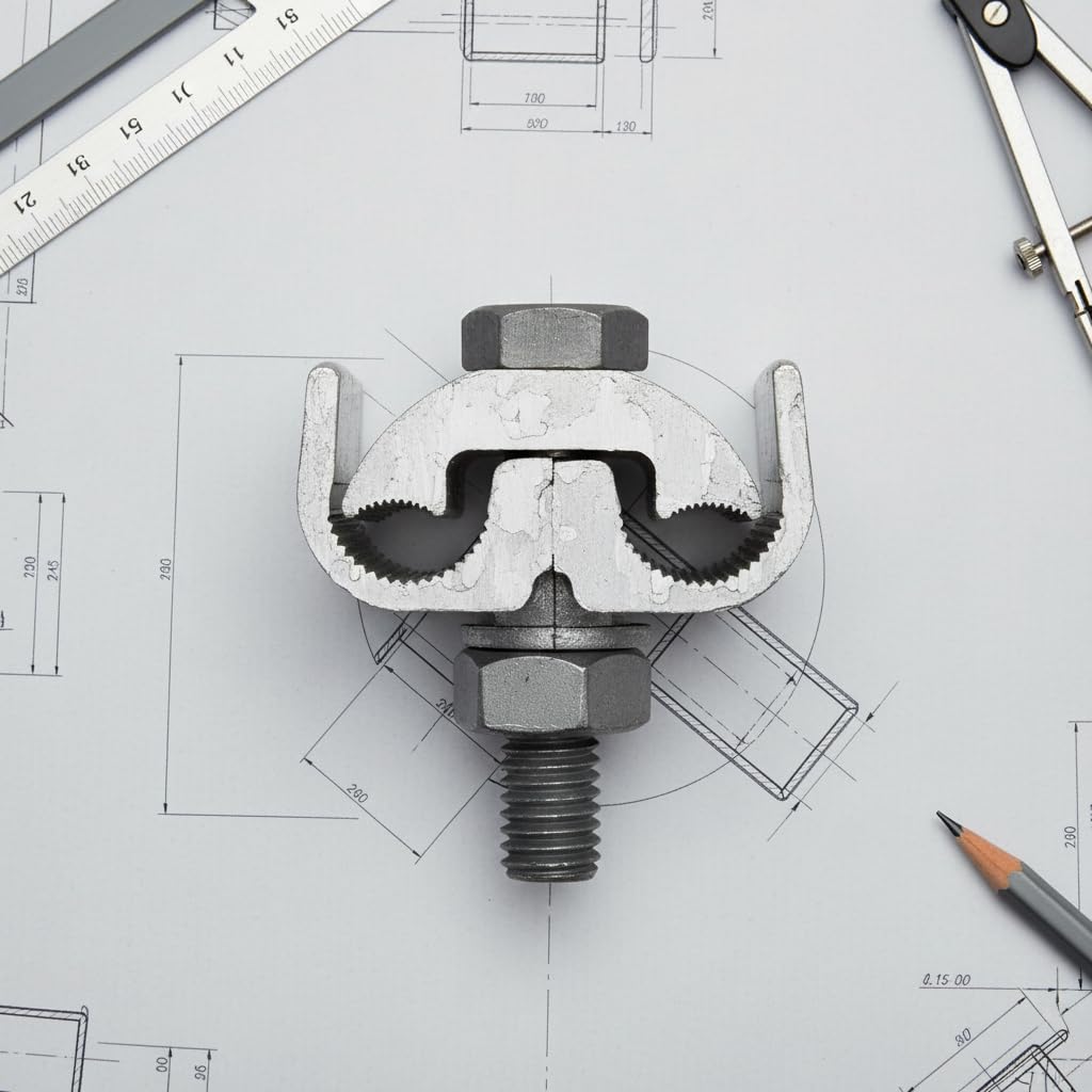 Morris Parallel Groove Clamp - Heavy Duty Fixturing -3 Morris Parallel Groove Clamp - Heavy Duty Fixturing -3