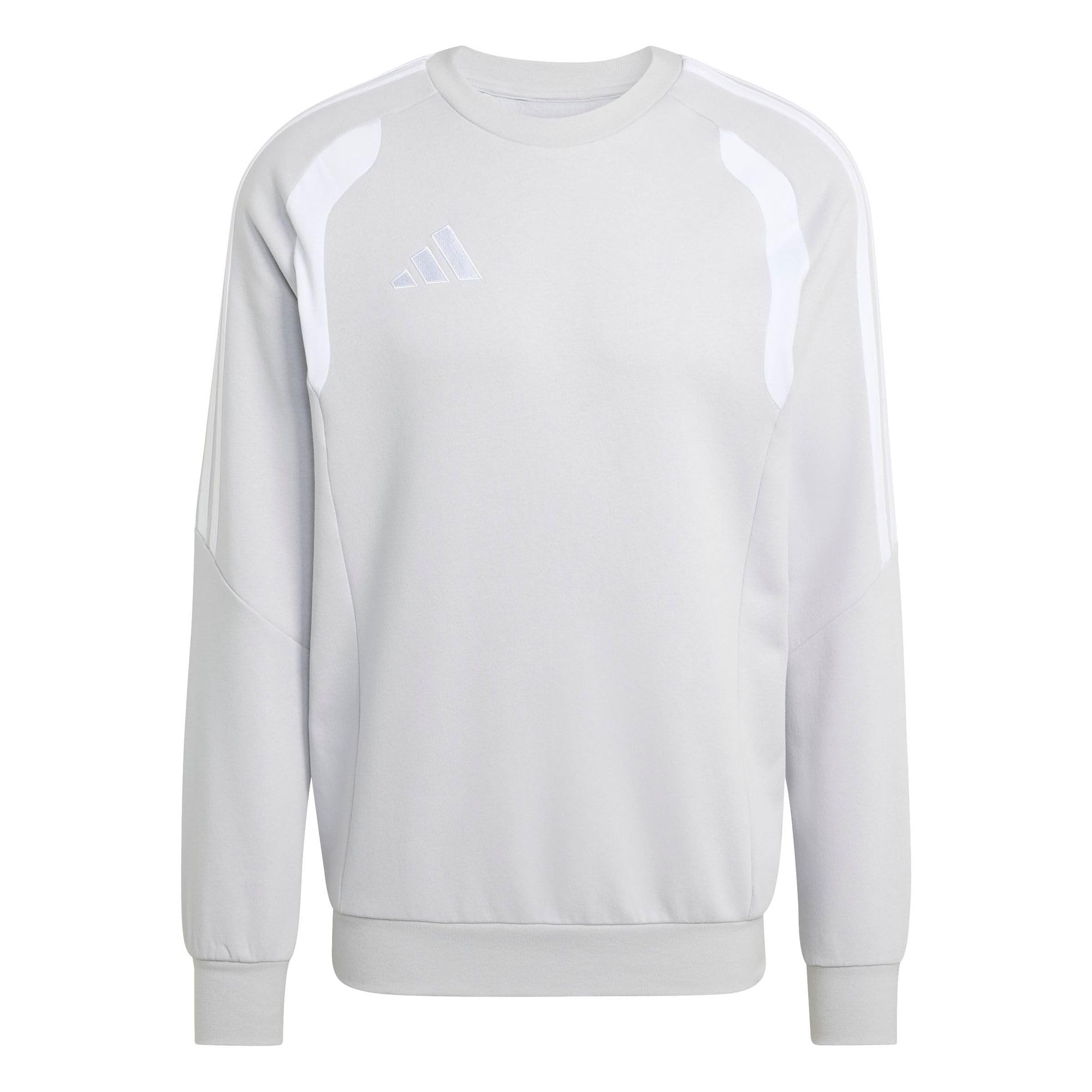 adidas Men's Tiro 26 League Sweat Crew Sweatshirt, team light grey/white, XXL