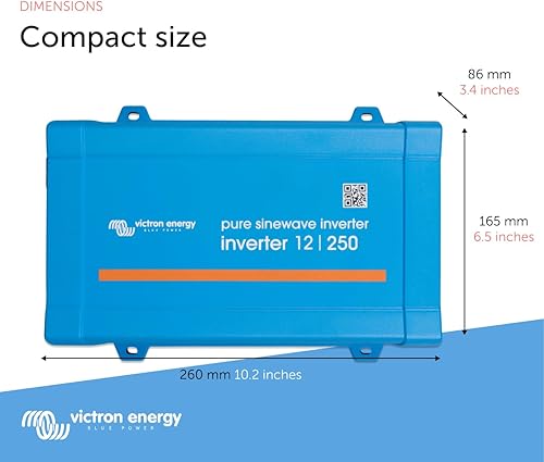 Miniatura 3 de Victron Energy Inversor de onda sinusoidal pura de 250VA 12-Volt 120V AC