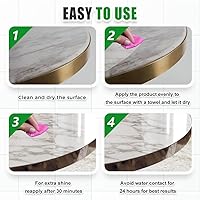 Vista 4 de Nuevo agente de revestimiento de nanocristales para azulejos y muebles, limpiador de encimeras de granito y sellador con protección, limpiador