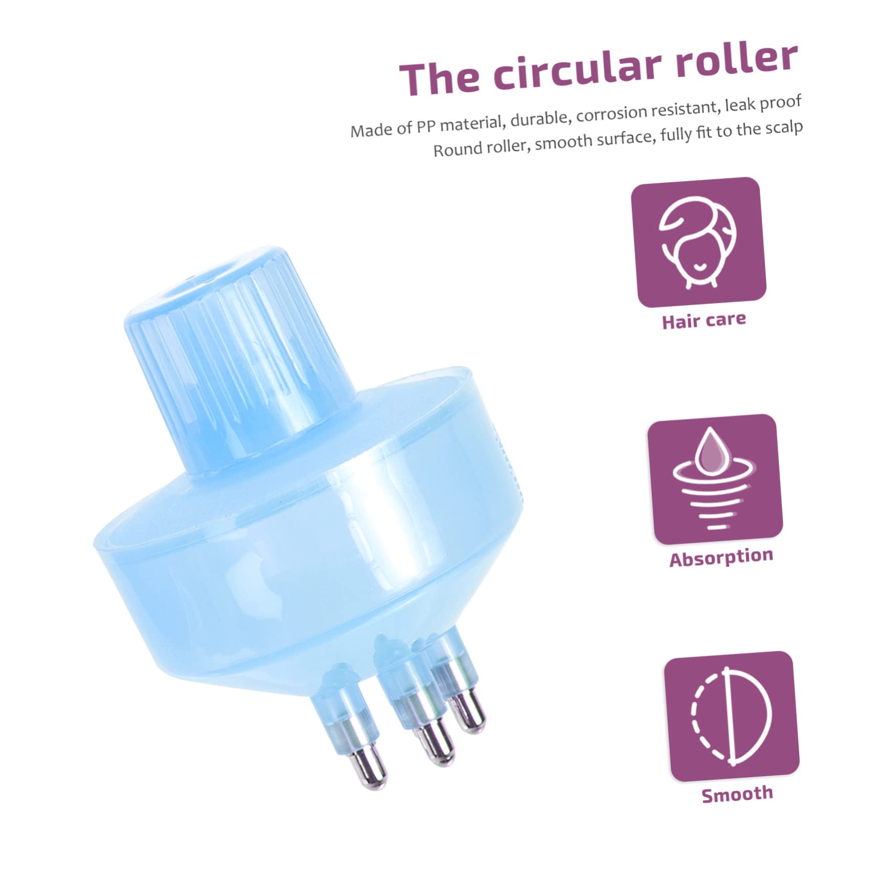 FOMIYES Applicator Comb for Oil and Color Refillable Massager for Easy Application and Relaxing Massage for Home and Salon Use